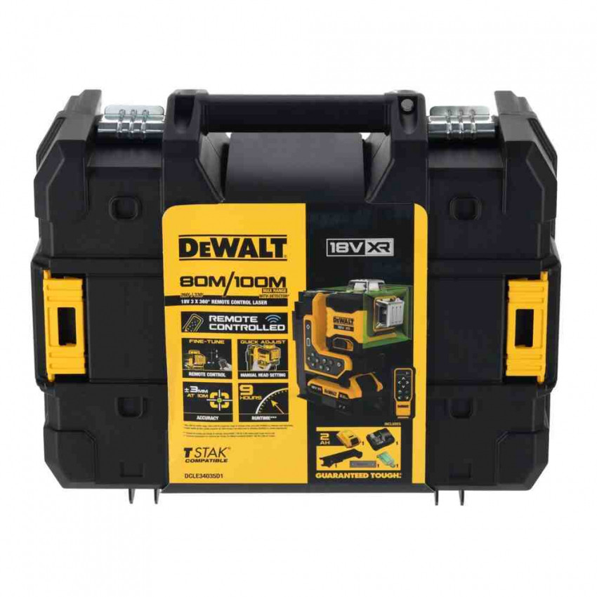 Рівень лазерний лінійний DeWALT DCLE34035B-DCLE34035B