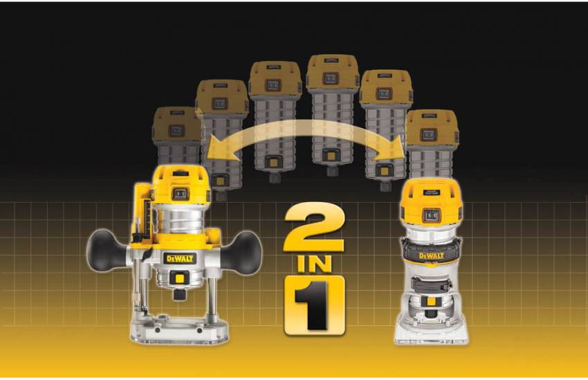 Фрезер кромочний DeWALT D26204K-D26204K