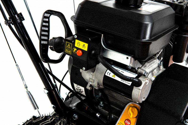 Підмітальна машина бенз. SW800E, 6к.с., ширина щітки 800мм, діаметр 345мм, 5вперед/2назад, електростарт-SW800E