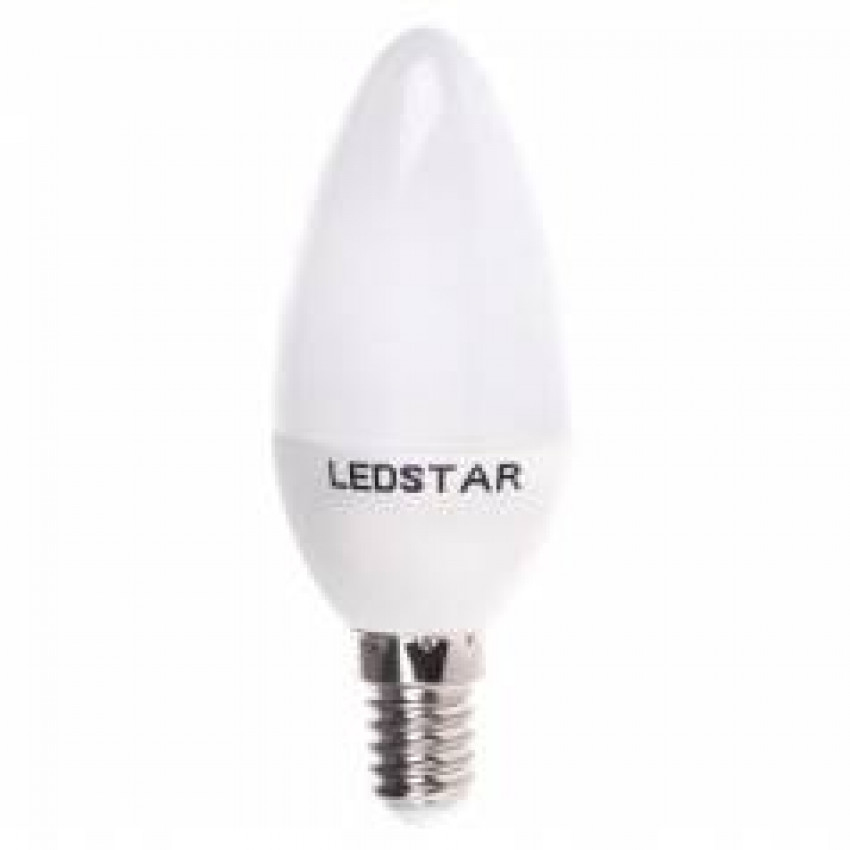 Світлодіодна лампа LEDEX E14, 6W, свічка 540lm, 4000К, 160º, чіп: Epistar (Тайвань)-100145