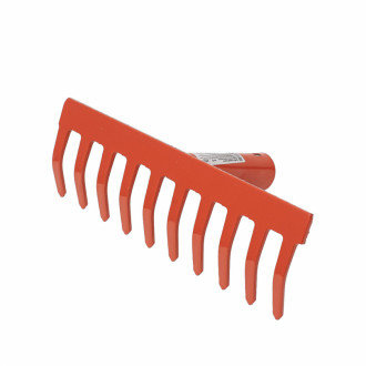 Граблі садові прямі 10 зубів 240×83мм зварне кріплення GRAD (5051785)-[articul]