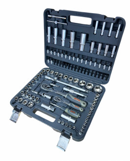 Набір інструменту 108од. 1/2-1/4&quot; 4-32мм пластик. кейс-[articul]