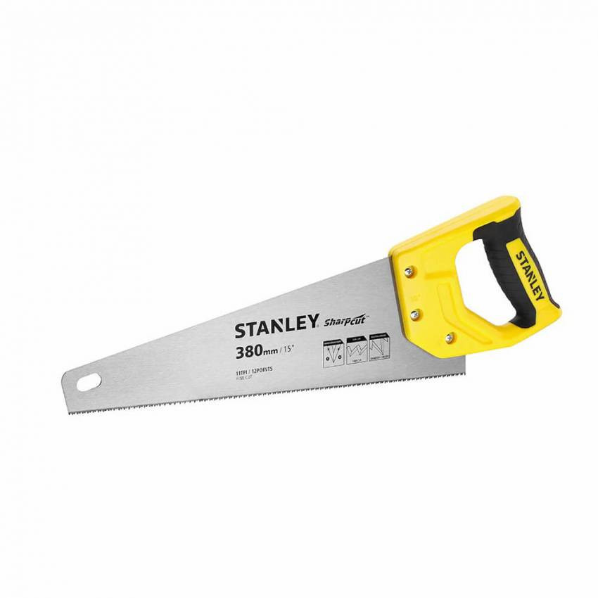 Ножівка SHARPCUT™ довжиною 380 мм для поперечного та поздовжнього різу STANLEY STHT20369-1-STHT20369-1