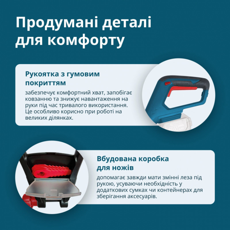 Акумуляторний багатофункційний тример  KS MFT-20V-KS MFT-20V