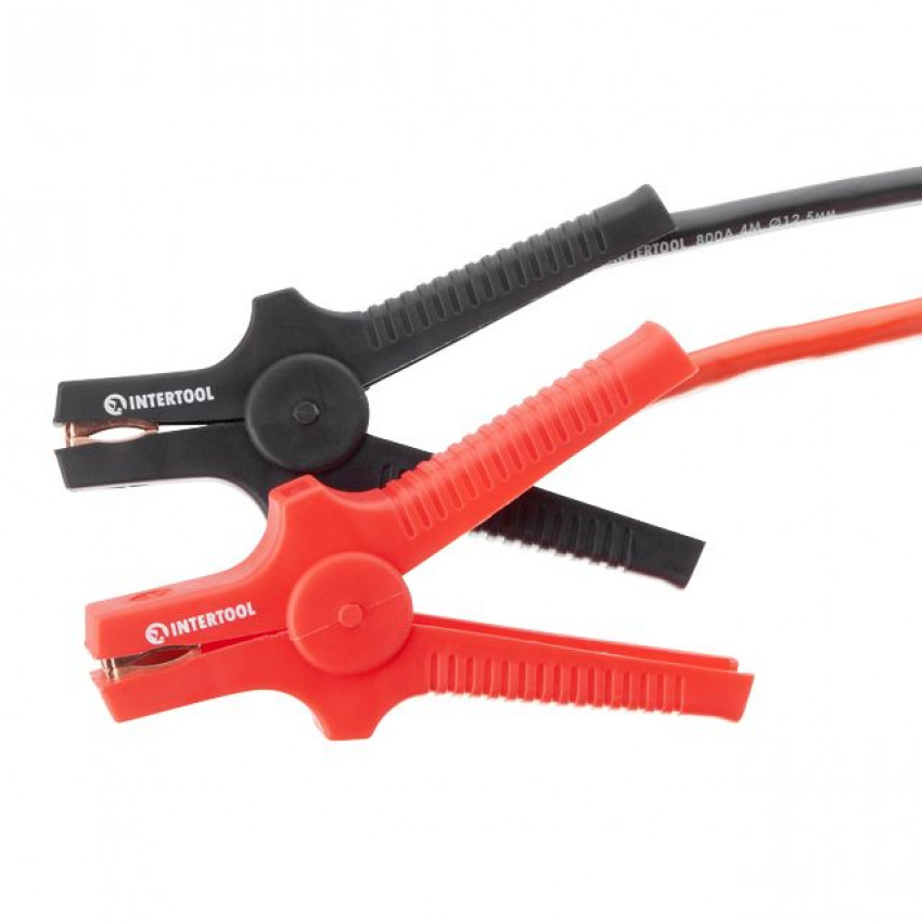 Пускові дроти 800 А, 4 м, до -40°C, чохол INTERTOOL AT-3050-AT-3050