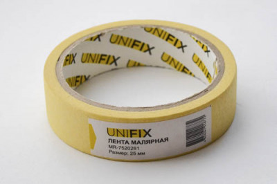 Стрічка клейка малярна 25мм*20м MR-7520261 UNIFIX-[articul]