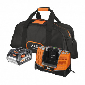 Набір акумуляторний SETL1840BL AEG (акум. L1840, 4.0А/г,18В, зар.пристрій BL1218,80хв), сумка, 2,6кг-[articul]