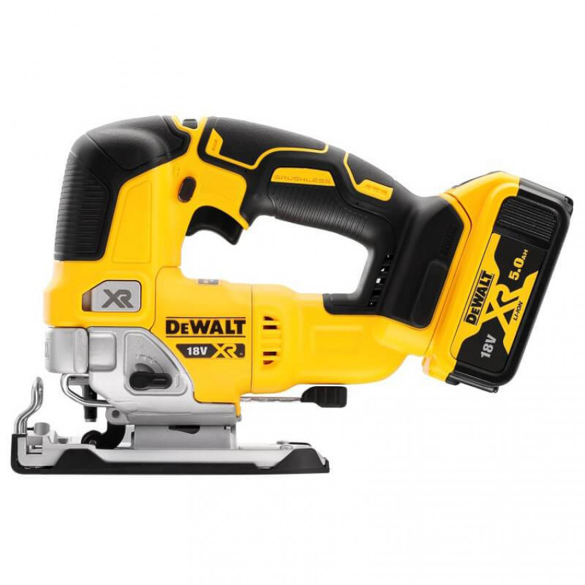 Пила лобзикова безщіткова акумуляторна DeWALT DCS334P2-DCS334P2