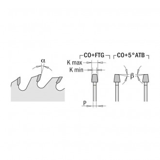 Пила підрізна для форматно-розкрійного верстату HM D-100, F- 20, Z - 20, K- 3,1-/4,0