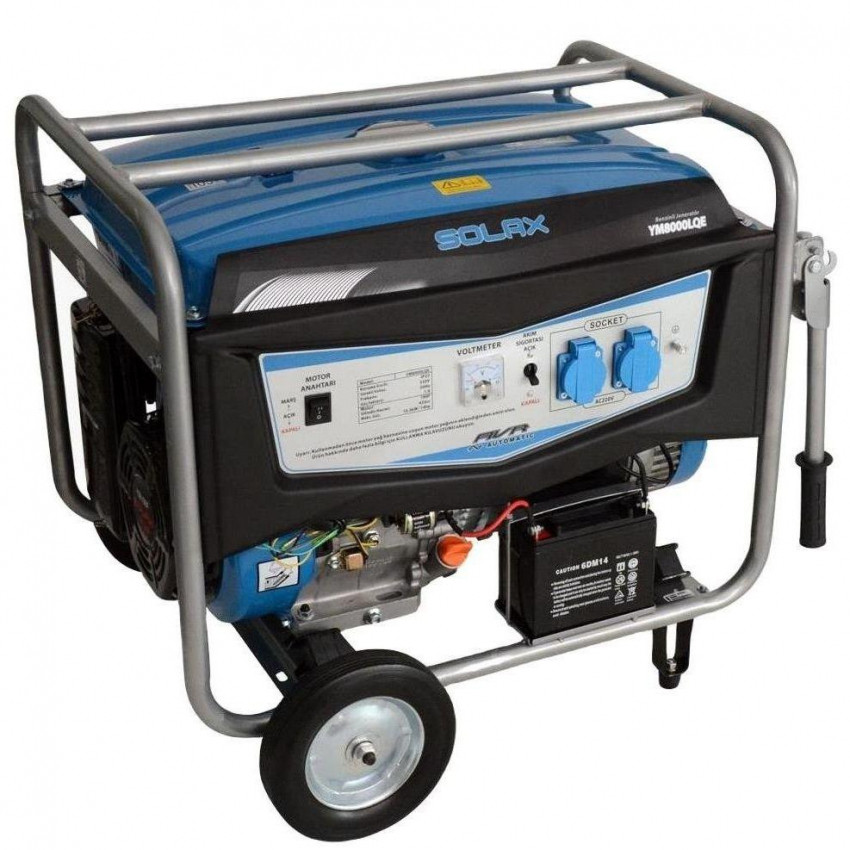 Бензиновий генератор SOLAX YM8000LQE-YM8000LQE