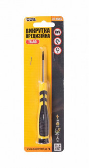 Викрутка прецизійна MASTERTOOL TORX T6х50 мм 43-0065