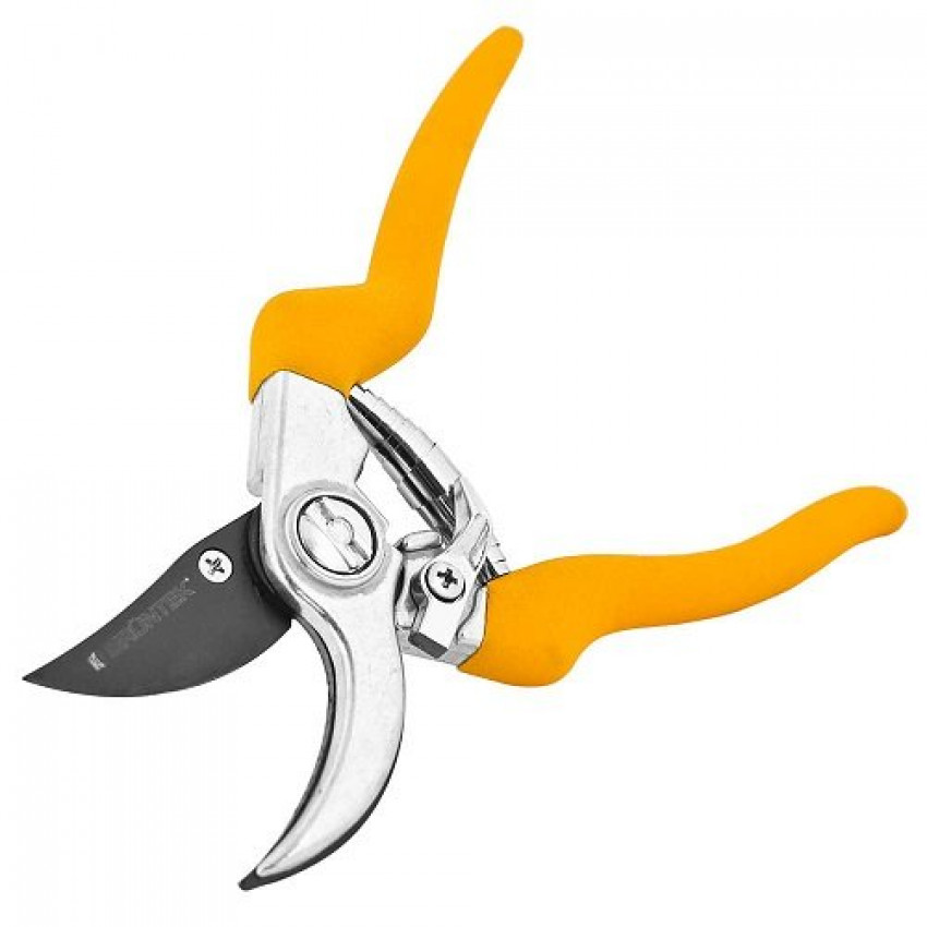 Секатор GRUNTEK Gerfalke жовтий 210 мм з наковаленкою-295108226
