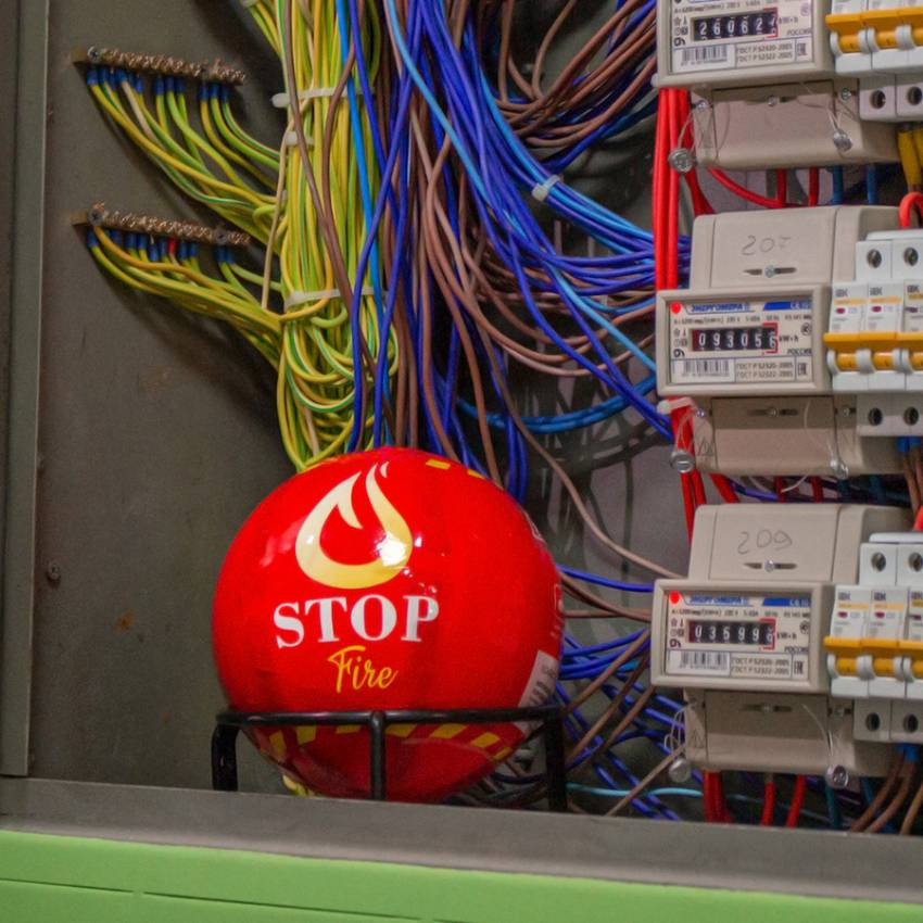 Автономна сфера порошкового пожежогасіння LogicPower Fire Stop S3.0M-