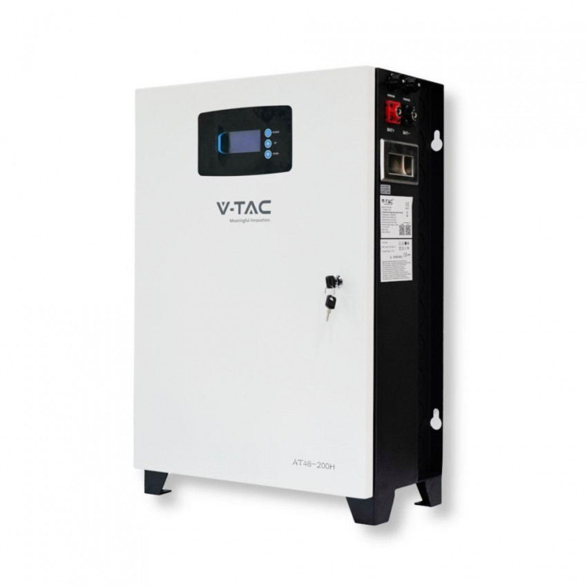 Акумуляторна батарея V-TAC 10kWh 200Ah/51.2V 10kWh LiFePO4-V-TAC114473