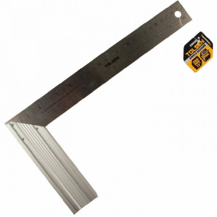 Кутник 250 мм нержавіюча сталь 36х1мм/алюміній-35038