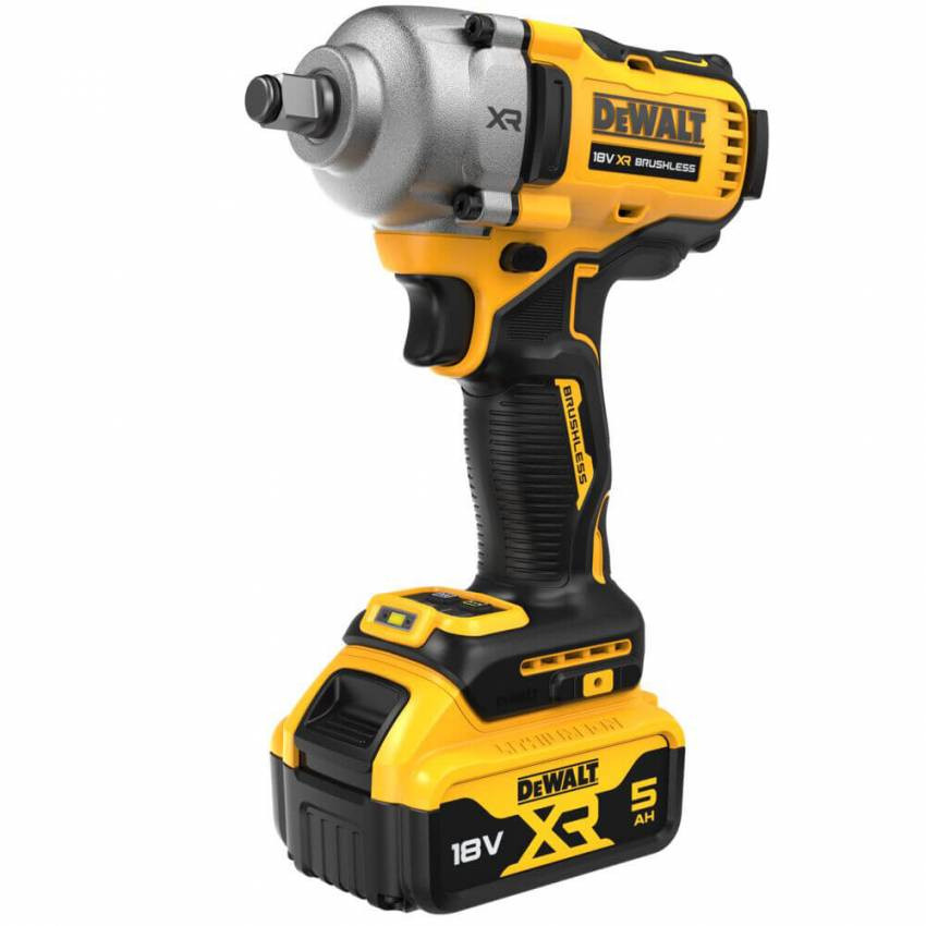 Гайковерт ударний акумуляторний безщітковий DeWALT DCF891P2T-DCF891P2T