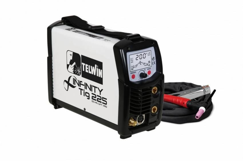 TIG 1PH INFINITY TIG 225 DC-HF/LIFT VRD 230V+ACC-816089