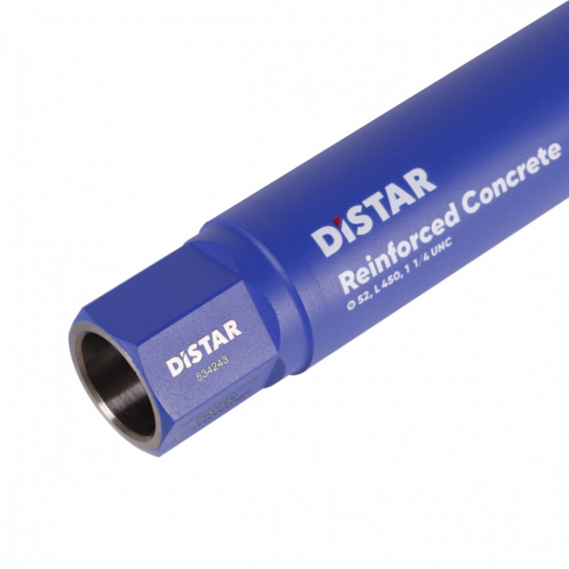 Свердло алмазне DDS-W 52x450-5x1 1/4 UNC Reinforced concrete-17903094073