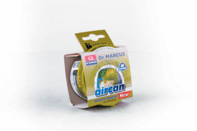 Ароматизатор AIRCAN зелене яблуко (Green apple) 40g банка (під сидіння)-[articul]