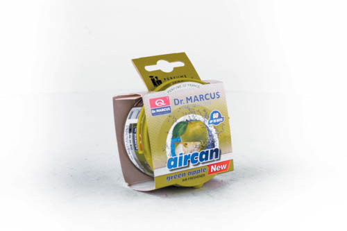 Ароматизатор AIRCAN зелене яблуко (Green apple) 40g банка (під сидіння)-029637