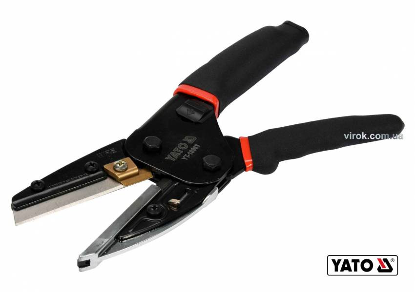 Ножиці багатофункційні YATO : L= 250 мм, CrMo   SK5 58-62 HRC   4 запасних леза-YT-18963