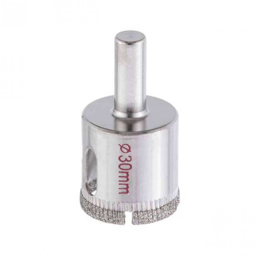 Свердло алмазне трубчасте по склу та кераміці, 30 мм INTERTOOL SD-0359-SD-0359