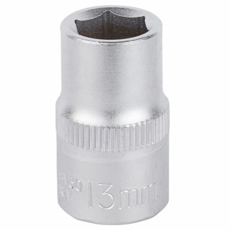 Насадка шестигранна коротка 1/2&quot; 13мм CrV mid Sigma (6071131)-[articul]