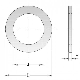 299.237 Kільця редукційні для пил D=22,2 d=15 T=1,4-[articul]