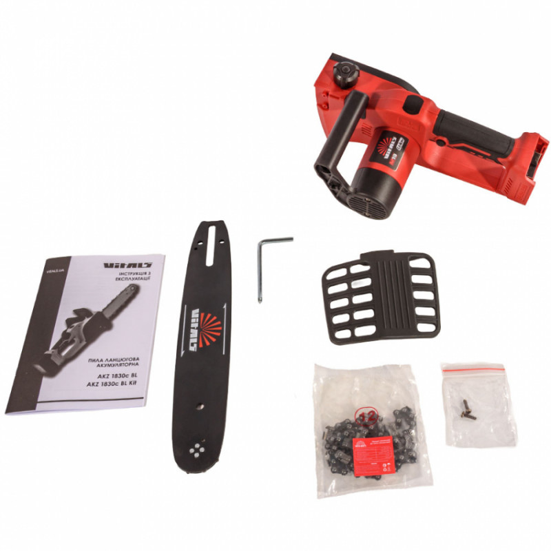Пила ланцюгова акумуляторна Vitals AKZ 1830c BL-235292