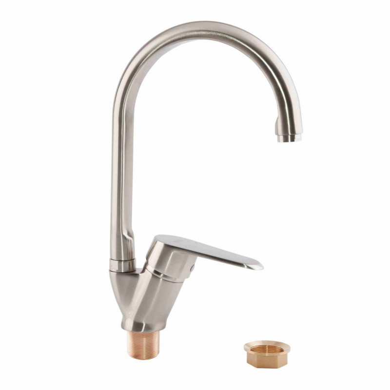 Смеситель для кухни U гайка (к40) Lidz 20 38 008 03 Польша 1/10-20 38 008 03