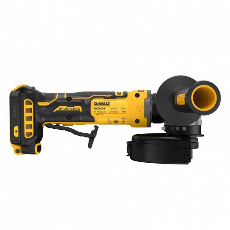 Шліфмашина кутова - болгарка акумуляторна безщіткова DeWALT DCG404N-DCG404N