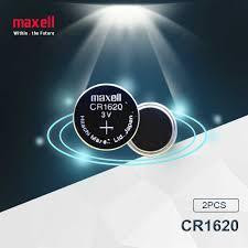 Літієва батарейка Japan Maxell СARD "таблетка" CR1620  5шт/уп-B-JPN-CR1620-C5