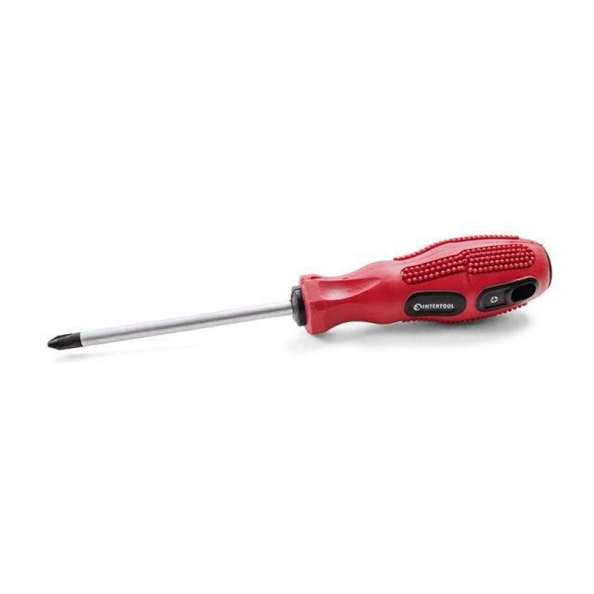Викрутка хрестова PH2*100 мм INTERTOOL VT-3143-VT-3143