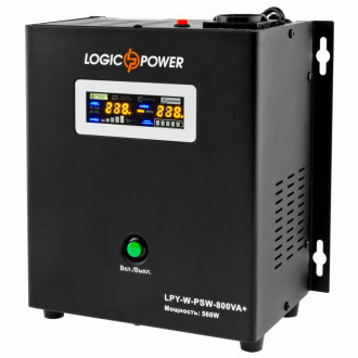 Комплект резервного живлення LogicPower ИБП W800 + литиевая (LiFePO4) батарея 750W