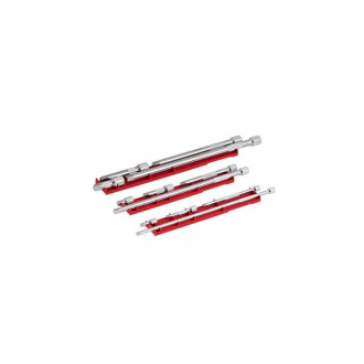 Набор удлинителей 1/4  ( 38mm, 76mm, 152mm, 356mm) MILWAUKEE 4932480637-[articul]