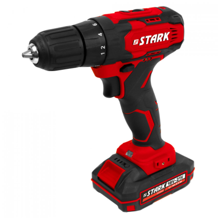 Дриль-шуруповерт акумуляторний Stark CD-20-2 Li-Ion-210020010