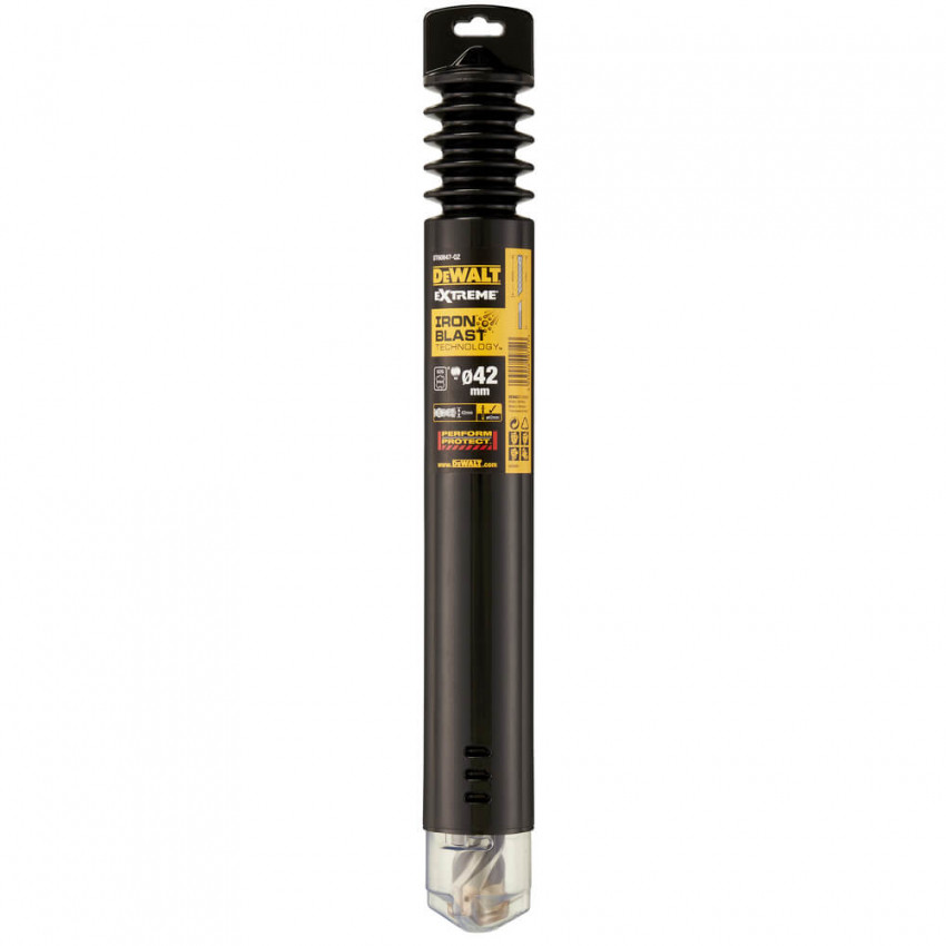 Бур DeWALT "SDS-MAX ,XLR", 4 крайки, 42x450x570 мм DT60847-DT60847