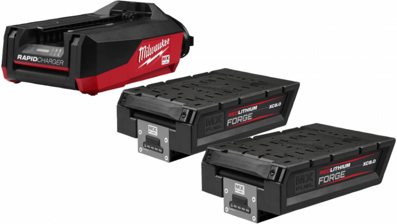 Енергокомплект MXF FORGENRG-802FC ( зарядний пристрій, 2 акум. 8 А/год MXF FORGE™)-4932500037