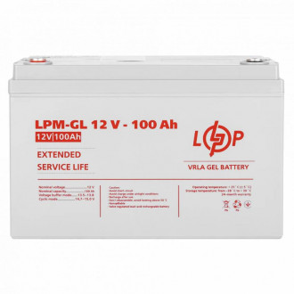 Акумулятор гелевий LPM-GL 12V - 100 Ah-[articul]