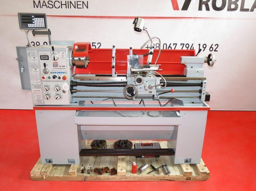 Токарний верстат по металу з охолодженням Holzmann ED 1000FDIG-ED1000FDIG_400V