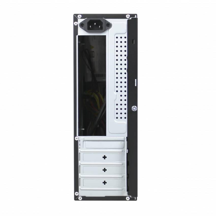 Корпус LP S602 BS 400W Slim 2хUSB 2.0-