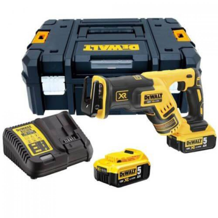 Пила шабельна акумуляторна безщіткова DeWALT DCS367P2-DCS367P2