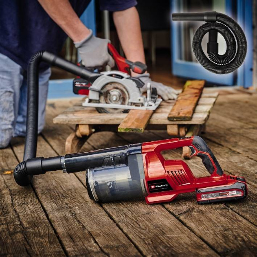 Шланг і 2 насадки для пилососу Einhell TE-SV 18 Li (2351267)-