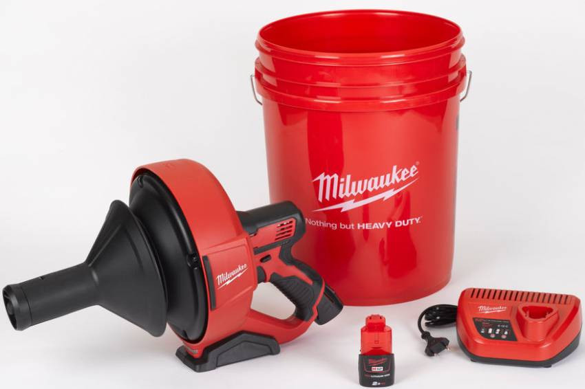 Машина прочисна акумуляторна MILWAUKEE, M12 BDC8-0C, трос 8м-4933451632