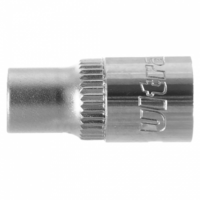 Насадка шестигранна коротка 1/4" 6мм CrV ULTRA (6060062)-6060062