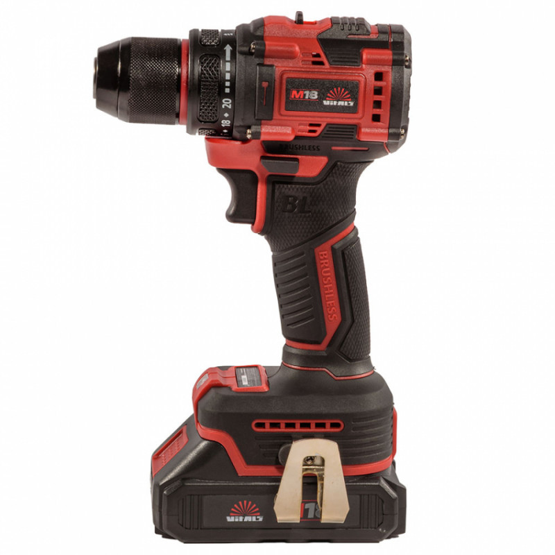 Дриль-шуруповерт акумуляторний Vitals Master AU 1832c BL Kit-235330