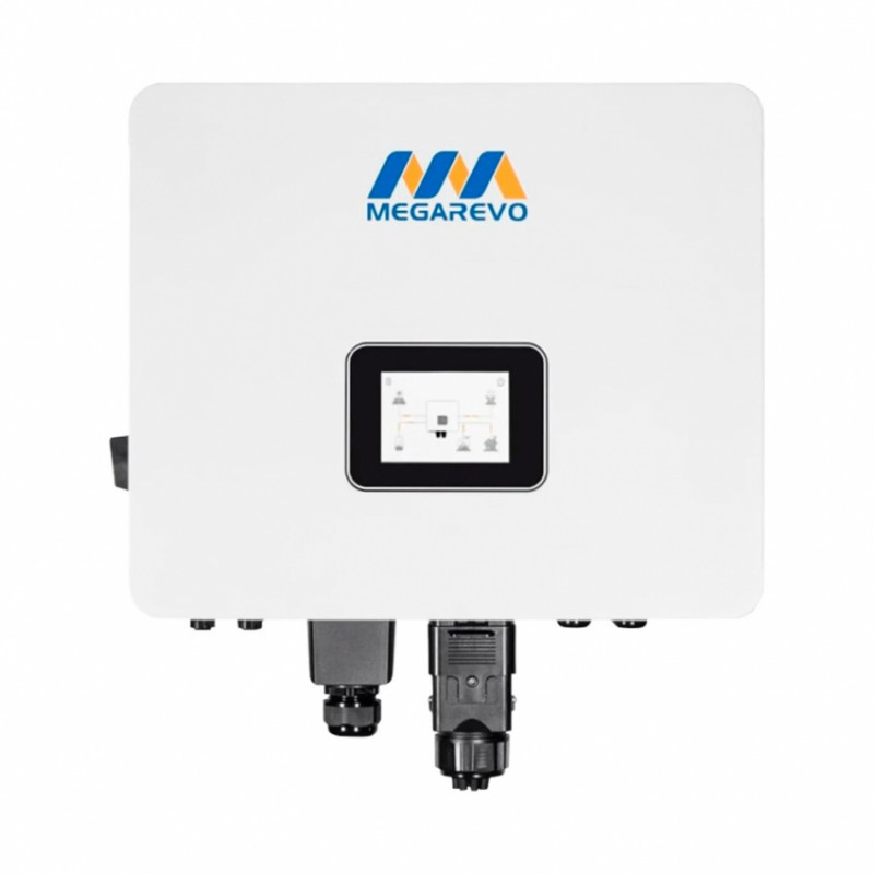 Гібридний однофазний інвертор Megarevo for LP R6KL1D-G2S (6kW, 48V, LCD дисплей)-