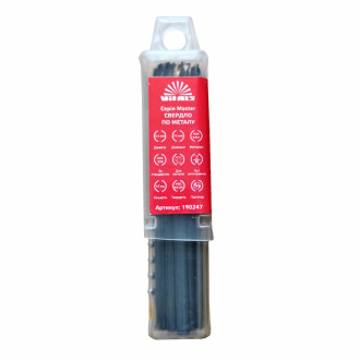 Свердло по металу HSS 4341 3,5 (10 шт.) Vitals Master-[articul]