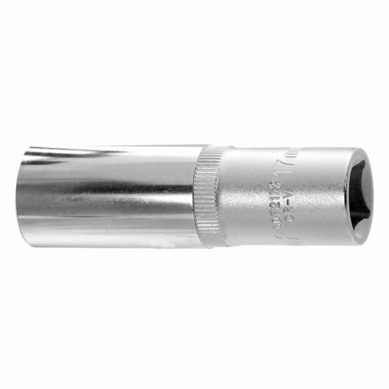 Насадка шестигранна довга 1/2" 17мм CrV ULTRA (6072172)-6072172