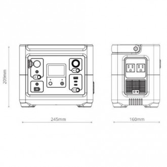 Зарядна станція GENERGY ZERO GZE-0303 288 Вт/год